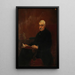 Victor Diancourt, Reims borgmästare 1898 - Henri Thirion — inramlat konstverk på väggen