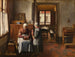 Le Festin des Grands-Mères - Henri de Braekeleer — vy av konstverket