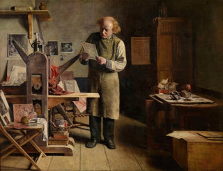 Henri de Braekeleer - The Plate Printer.webp