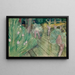 Scène de ballet - Henri de Toulouse-Lautrec — inramlat konstverk på väggen