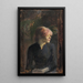 Carmen Gaudin - Henri de Toulouse-Lautrec — inramlat konstverk på väggen