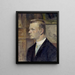 Frédéric Wenz - Henri de Toulouse-Lautrec — inramlat konstverk på väggen