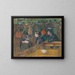 Moulin de la Galette - Henri de Toulouse-Lautrec — inramlat konstverk på väggen
