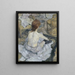 Rousse även kallad La Toilette - Henri de Toulouse-Lautrec — inramlat konstverk på väggen