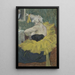 Le clown Cha-U-Kao - Henri de Toulouse-Lautrec — inramlat konstverk på väggen