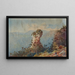 Orphan Rock, Katoomba, Montagnes Bleues - Henry Atcherley — inramlat konstverk på väggen