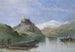 Château en Ruines sur les Rives du Rhin - Henry Bright — vy av konstverket