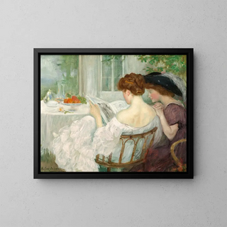 Henry CaroDelvaille - Women Reading.webp