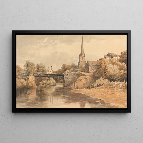 Henry Edridge - On the Monnow Monmouth.webp