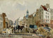 rivningen av Billettes-gatan den 19 april 1888 - Henry Eugène Nocq — vy av konstverket