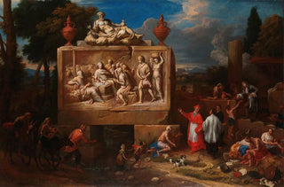 Henry Ferguson - Fantasy landscape with St Charles Borromeo.webp
