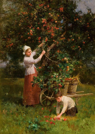 Henry George Todd - In the Orchard couen France.webp