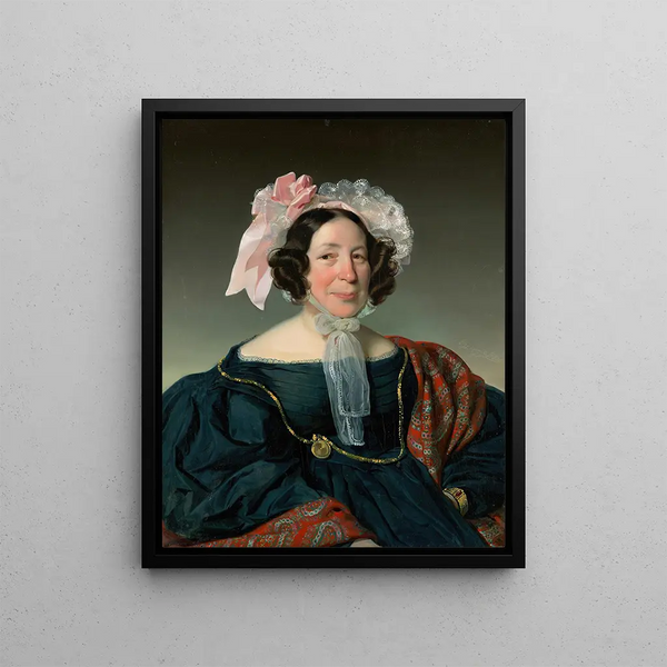 Henry Guillaume Schlesinger - Brustbild einer Wiener Brgersfrau.webp
