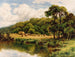 Le pont de Severn près de Bridgnorth, Shropshire - Henry H Parker — vy av konstverket
