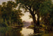 En billabong från Goulburn, Victoria - Henry James Johnstone — vy av konstverket