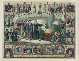 La vie de Martin Luther et des héros de la Réforme - Henry Jerome Schile — vy av konstverket