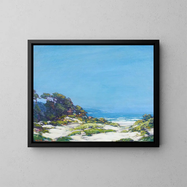 Côte de Monterey - Henry Joseph Breuer — inramlat konstverk på väggen