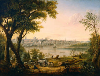 Saint Louis år 1846 - Henry Lewis — vy av konstverket