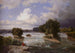Saint Anthony-fallen som de såg ut 1848 - Henry Lewis — vy av konstverket