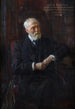 Portrait de Max Rooses - Henry Luyten — inramlat konstverk på väggen
