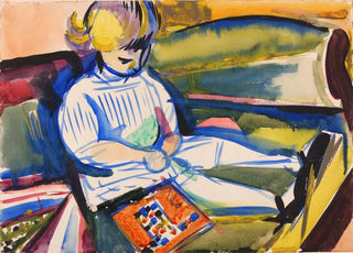 Henry Lyman Saen - Child on Sofa.webp