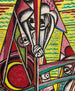 Composition cubiste - Henry Lyman Saen — vy av konstverket
