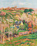 Fermes en Bretagne - Henry Moret — vy av konstverket