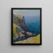 Île de Groix Pointe de l'Enfer - Henry Moret — inramlat konstverk på väggen