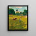 Le Château de Keroman - Henry Moret — inramlat konstverk på väggen