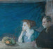 Portrait de M. et Mme Atherton Curtis avec nature morte - Henry Ossawa Tanner — vy av konstverket