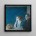Portrait de M. et Mme Atherton Curtis avec nature morte - Henry Ossawa Tanner — inramlat konstverk på väggen