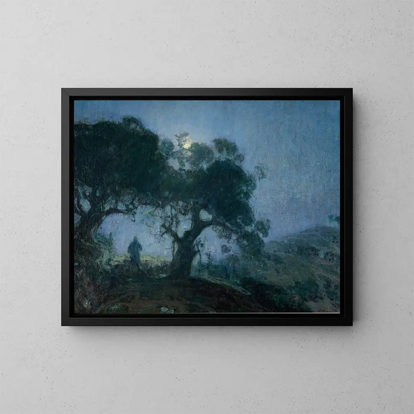 Le Bon Pasteur - Henry Ossawa Tanner — inramlat konstverk på väggen