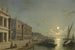 Clair de lune sur le Grand Canal à Venise - Henry Pether — vy av konstverket