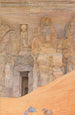 Abou Simbel - Henry Roderick Newman — vy av konstverket
