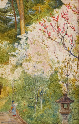 Henry Roderick Newman - Cherry Blossom Kyoto.webp