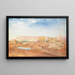Vue du temple de Karnak depuis le lac sacré - Henry Roderick Newman — inramlat konstverk på väggen