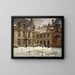 Le jardin du musée Carnavalet, effet de neige - Henry Tenr — inramlat konstverk på väggen