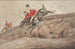 Faire la chose et la chose faite, faire le saut - Henry Thomas Alken — vy av konstverket
