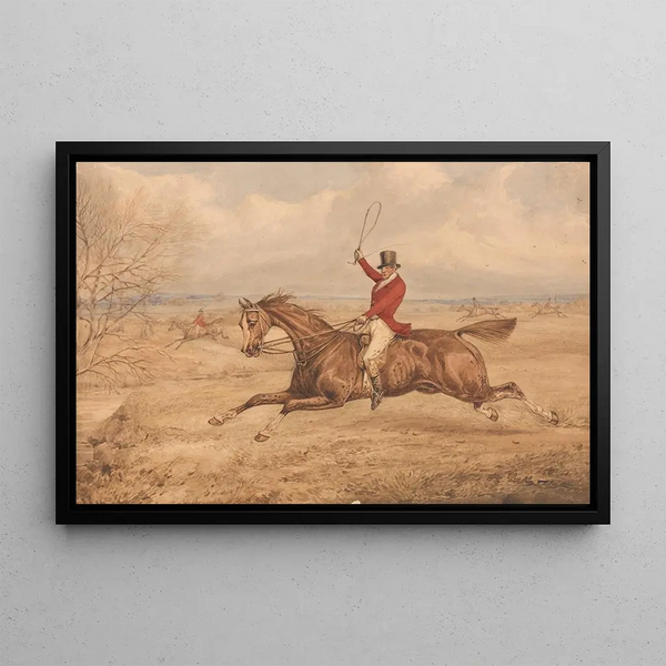 Henry Thomas Alken - Facing a Brook.webp