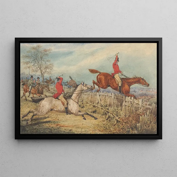 Henry Thomas Alken - The Leap That Will Shut Out Many and Make the Thing Select.webp