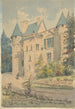 Château de Vouzan - Henry Victor Burgy — vy av konstverket