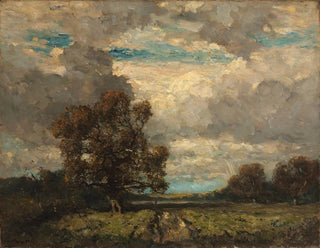 Le Gardien solitaire - Henry Ward Ranger — vy av konstverket