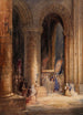 La Procession de l'Hostie - Henry Warren — vy av konstverket