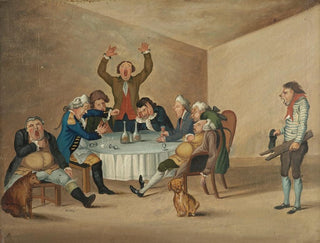 En lång historia - Henry William Bunbury — vy av konstverket