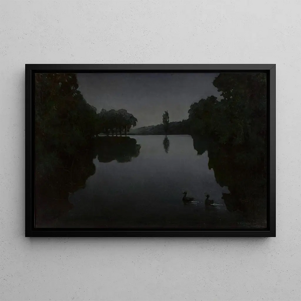 Henryk Pitkowski - Pond with ducks.webp