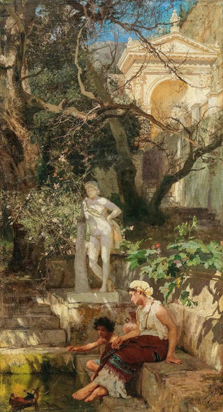 Henryk Siemiradzki - Leisure Hours by the Water.webp