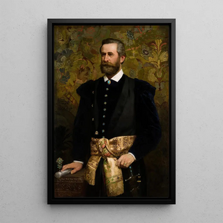 Henryk Siemiradzki - Portrait of Ludwik Wodzicki 18341894 Marhal of the Galician Seym.webp