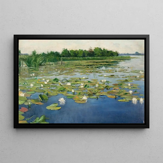 Henryk Weyssenhoff - Water lilies.webp