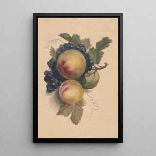 Henryka Beyer - Peaches and grapes.webp