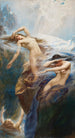 Les Brumes de la montagne - Herbert James Draper — vy av konstverket